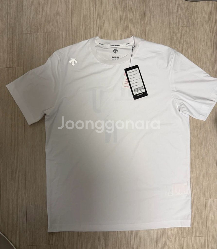 데상트 남성 런 반팔 티셔츠 (새거)--0