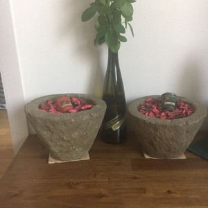 진태옥 태홈 인테리어브랜드 돌확 캔들 지름 25내외 개