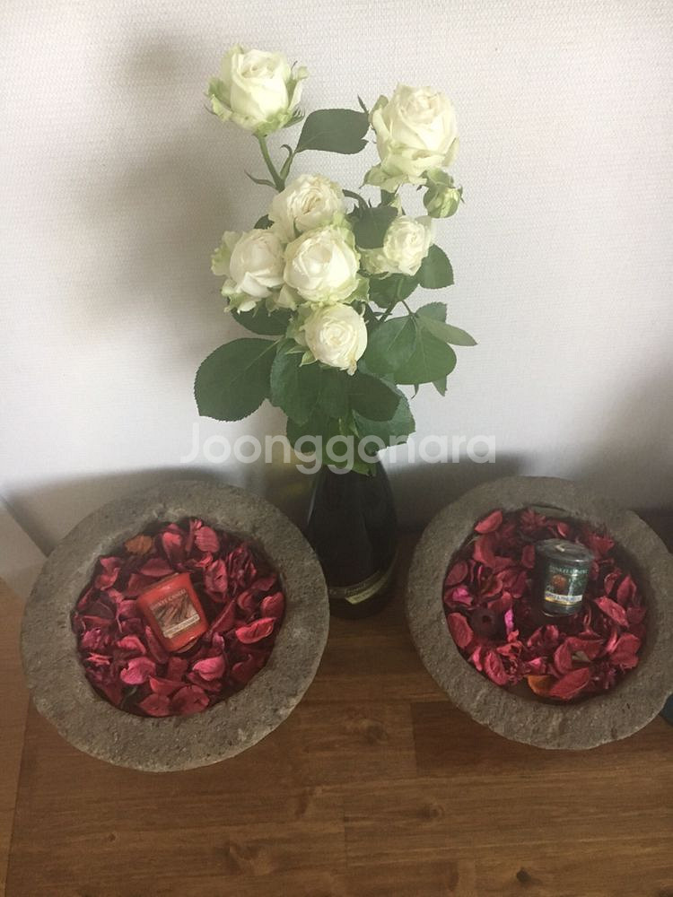 진태옥 태홈 인테리어브랜드 돌확 캔들 지름 25내외 개--1