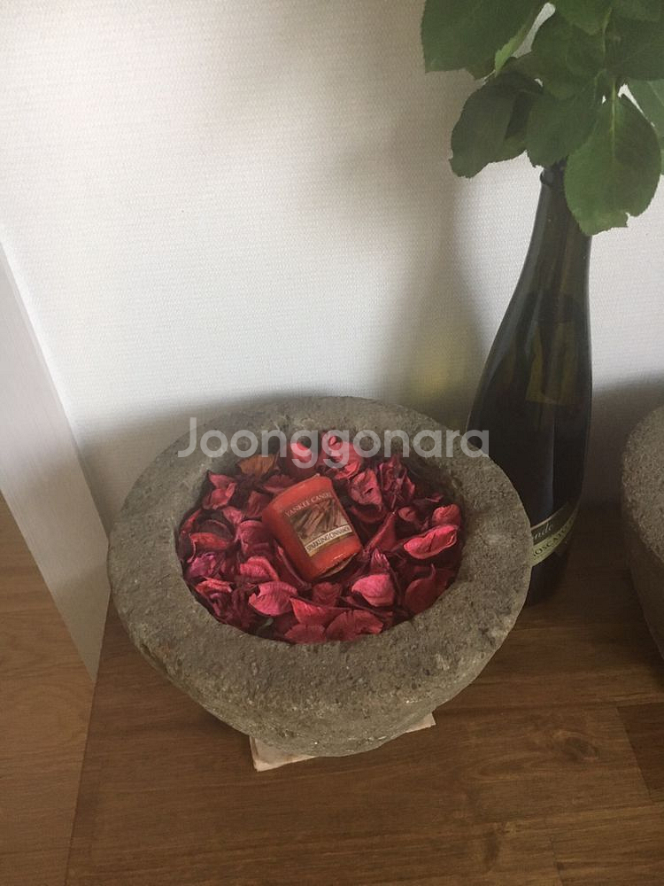 진태옥 태홈 인테리어브랜드 돌확 캔들 지름 25내외 개--2