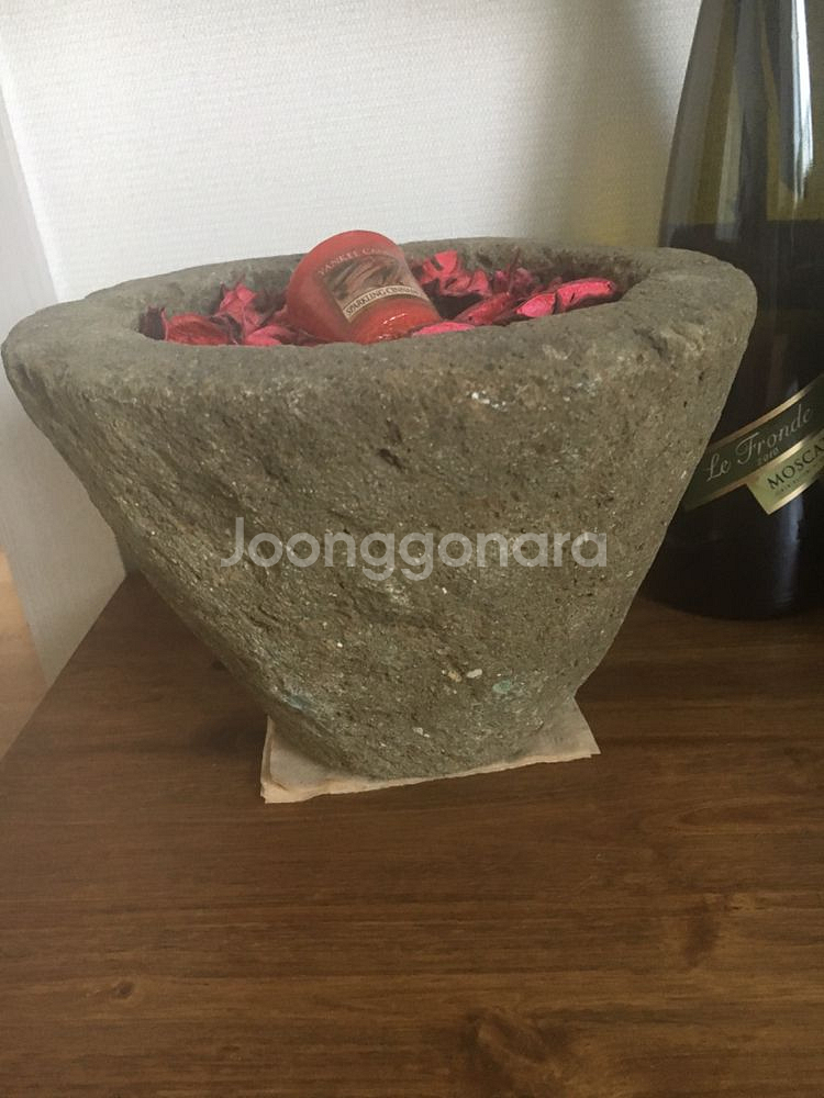 진태옥 태홈 인테리어브랜드 돌확 캔들 지름 25내외 개--3