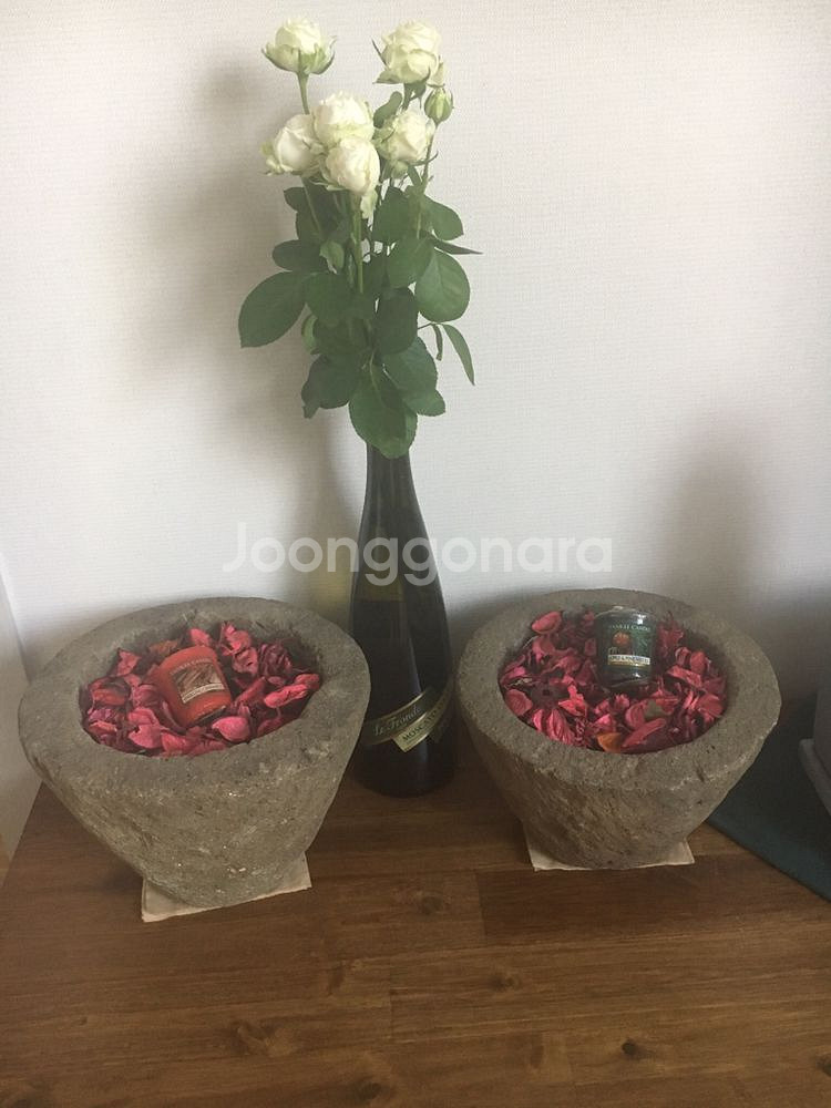 진태옥 태홈 인테리어브랜드 돌확 캔들 지름 25내외 개--5