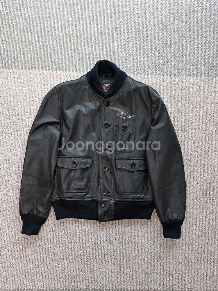 할리데이비슨가죽자켓--0