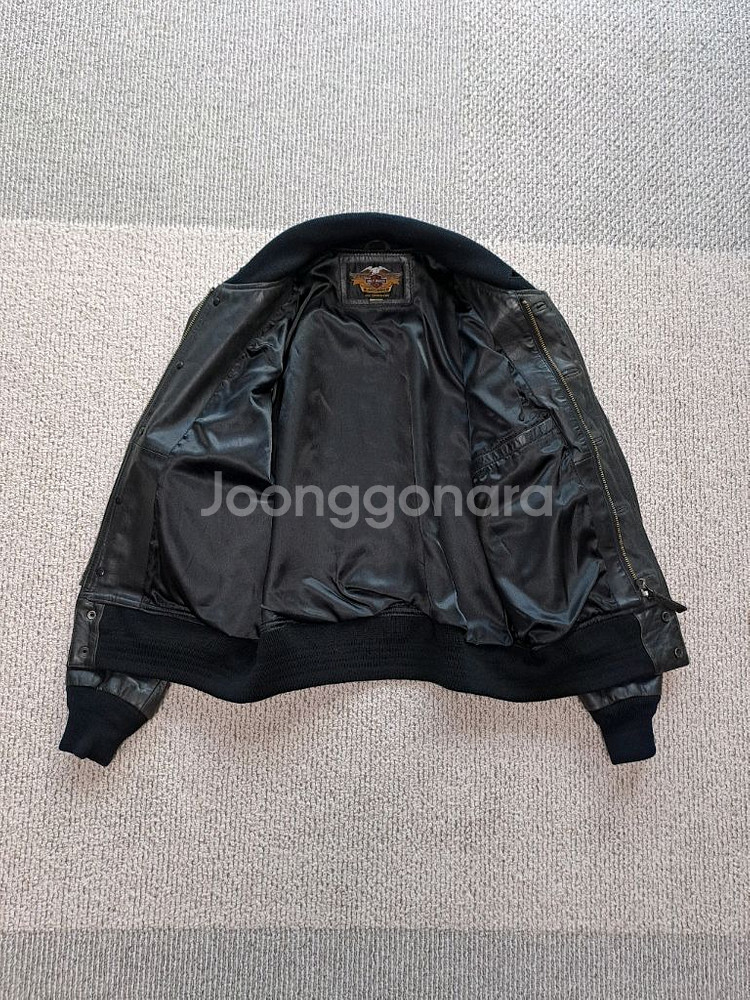 할리데이비슨가죽자켓--2