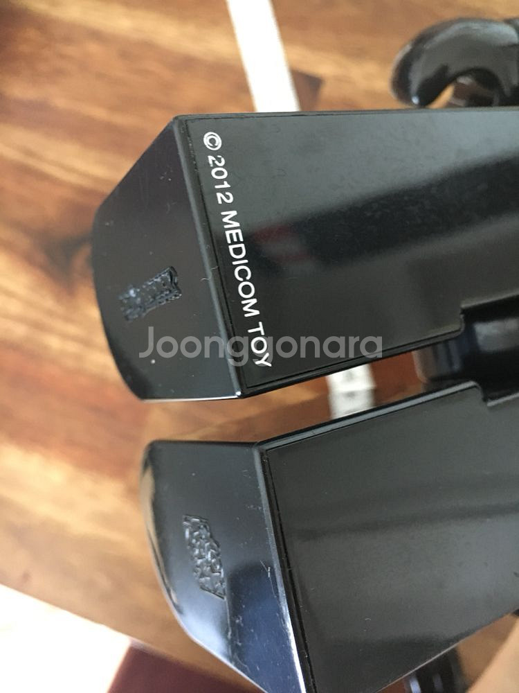 메디콤토이 베어브릭 올블랙 높이 29cm--1