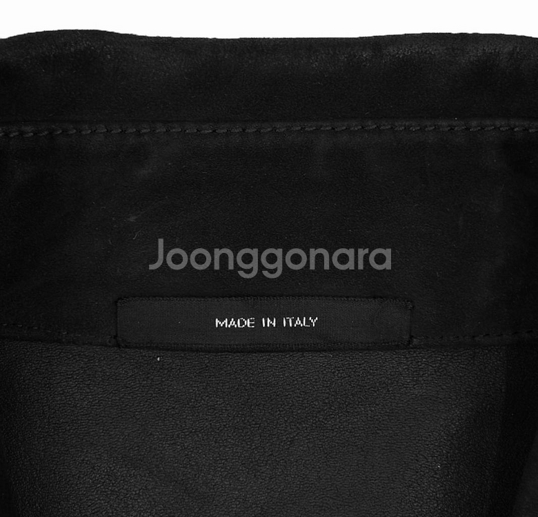 [48] 톰포드 카프스킨 스웨이드 트러커 자켓 블랙--8