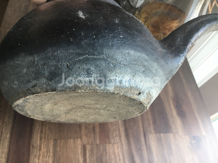 골동품 100년된 약탕기 인테리어 소품용 사진 실사 상--4