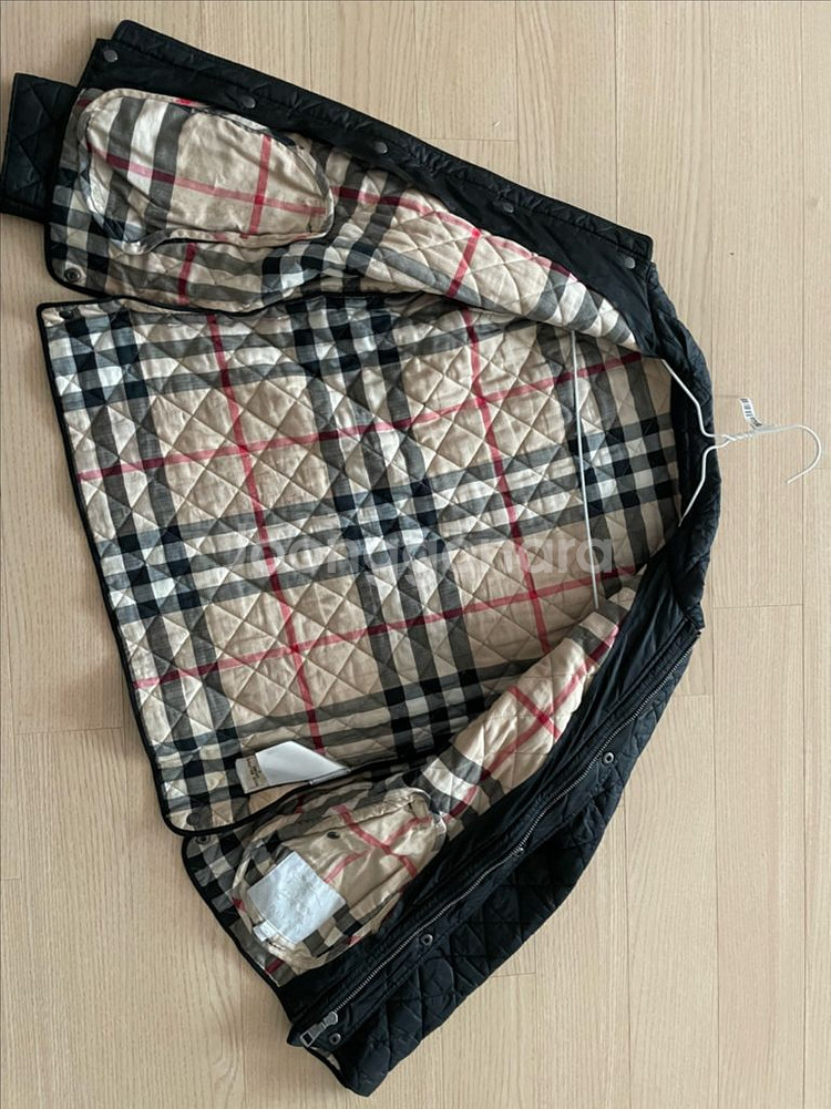 버버리 키즈 12Y 퀼팅 자켓--2