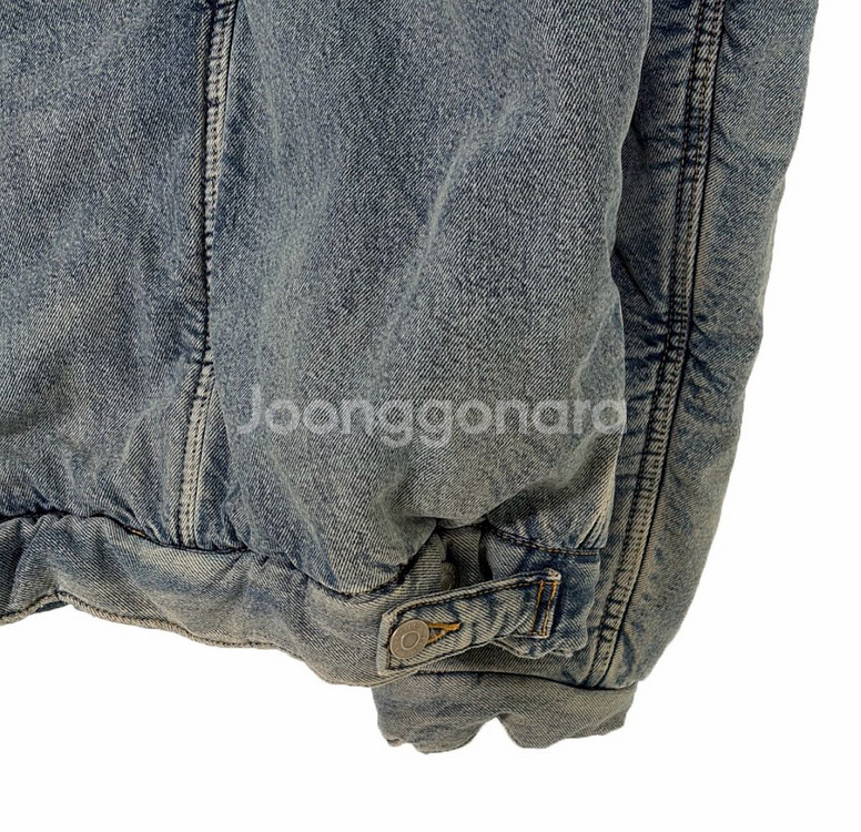 [50] 발렌시아가 재패니스 패디드 데님 패딩 자켓--5