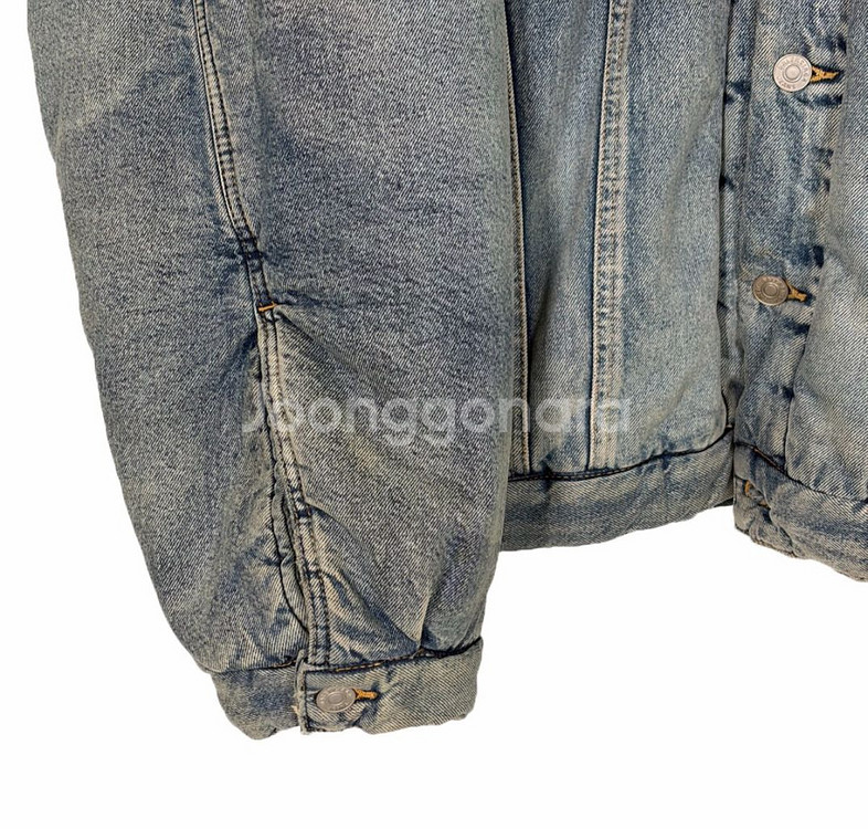 [50] 발렌시아가 재패니스 패디드 데님 패딩 자켓--4