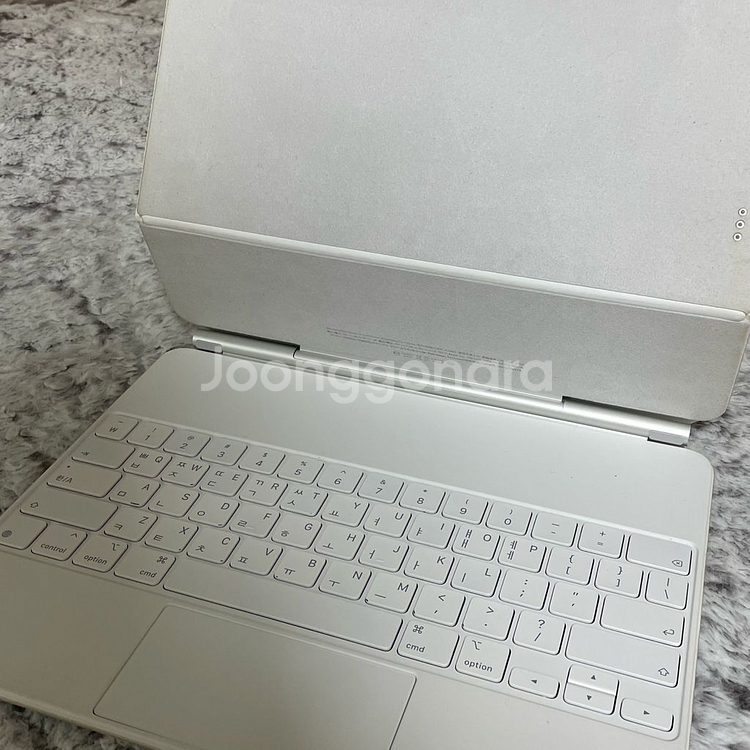 아이패드 매직키보드 화이트--4