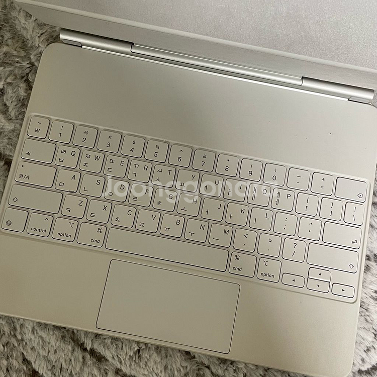 아이패드 매직키보드 화이트--3