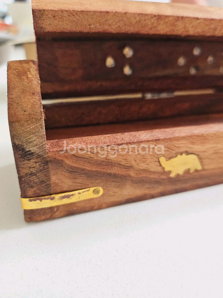 (새상품) 나그참파 코끼리 인센스홀더 3세트--3