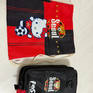 fc서울 헬로키티 짐색, fc서울 축구화가방