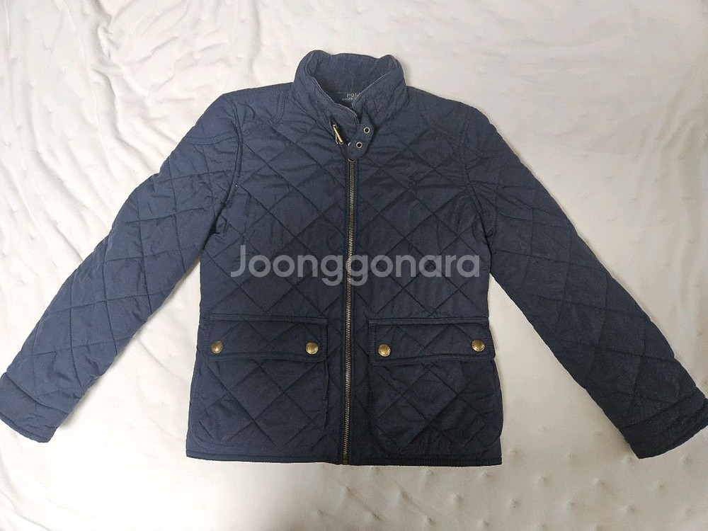 폴로 랄프로렌 누빔 자켓 M(8-10)--0