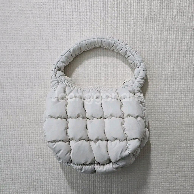 미니 퀄팅 구름백 + 가방고리 키링--1