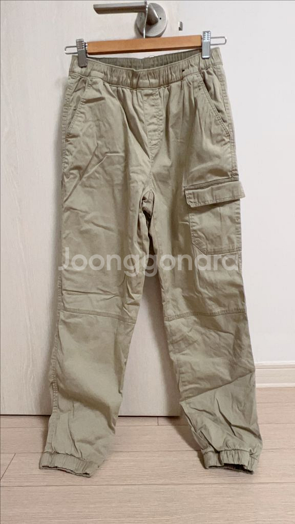 바지2벌 (폴햄기모 조거,탑텐 면조거)사이즈160--1