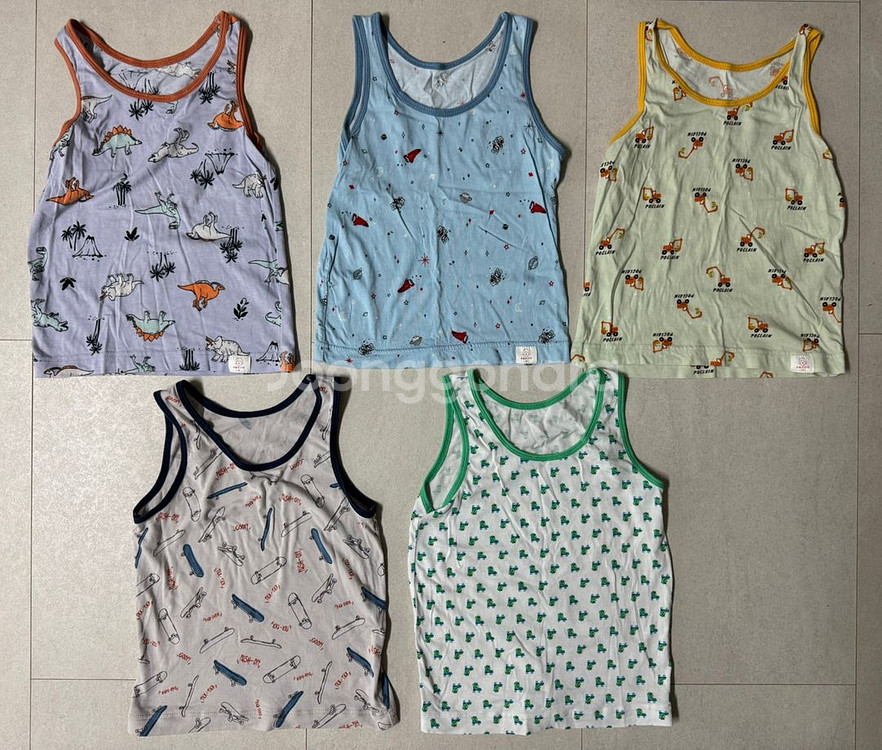 오르시떼 나시 런닝 65사이즈 5벌 일괄--0