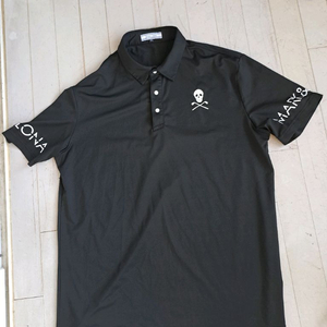 마크앤로나 블랙 폴로 티셔츠