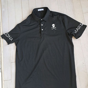마크앤로나 블랙 폴로 티셔츠