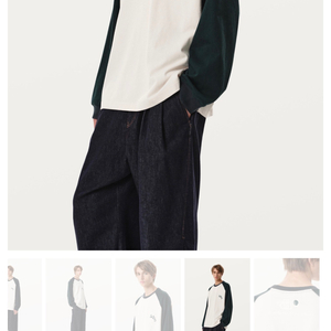 [새제품] 솔리드옴므 25fw 나그랑 티셔츠 48