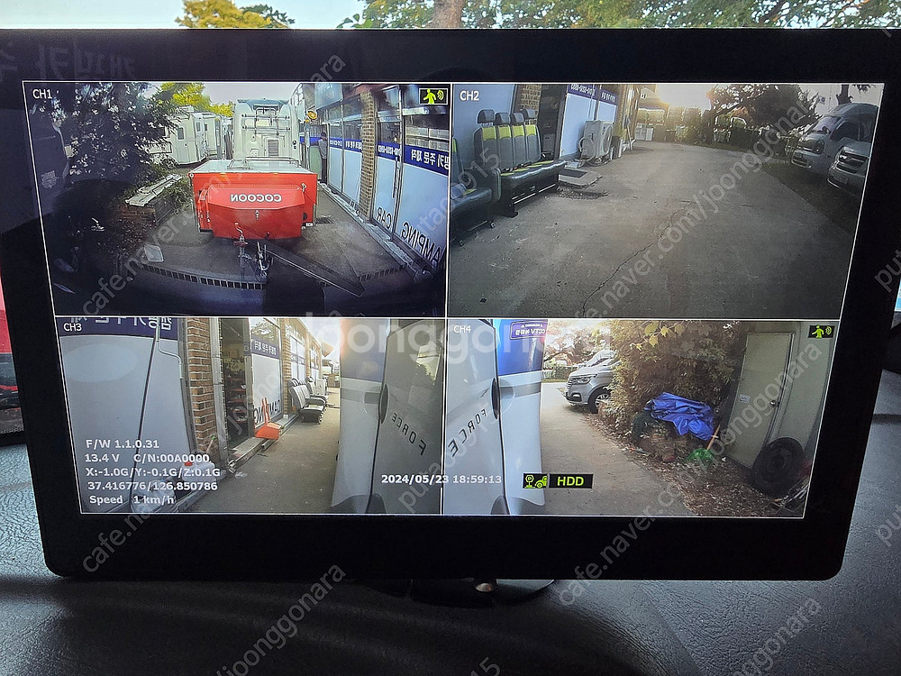 포터2 다온포스650 캠핑카--5