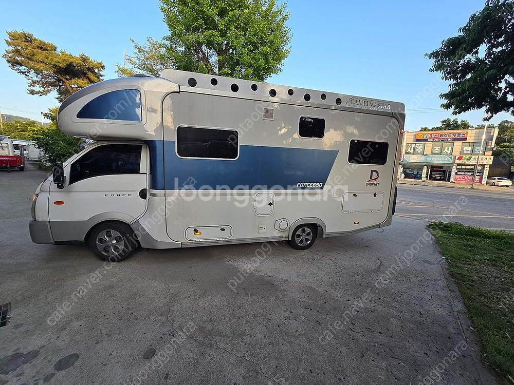 포터2 다온포스650 캠핑카--6