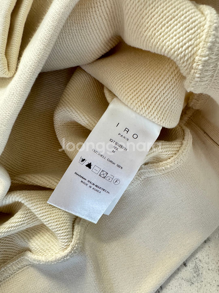 [새제품] IRO PARIS 25ss 베이지 맨투맨--6