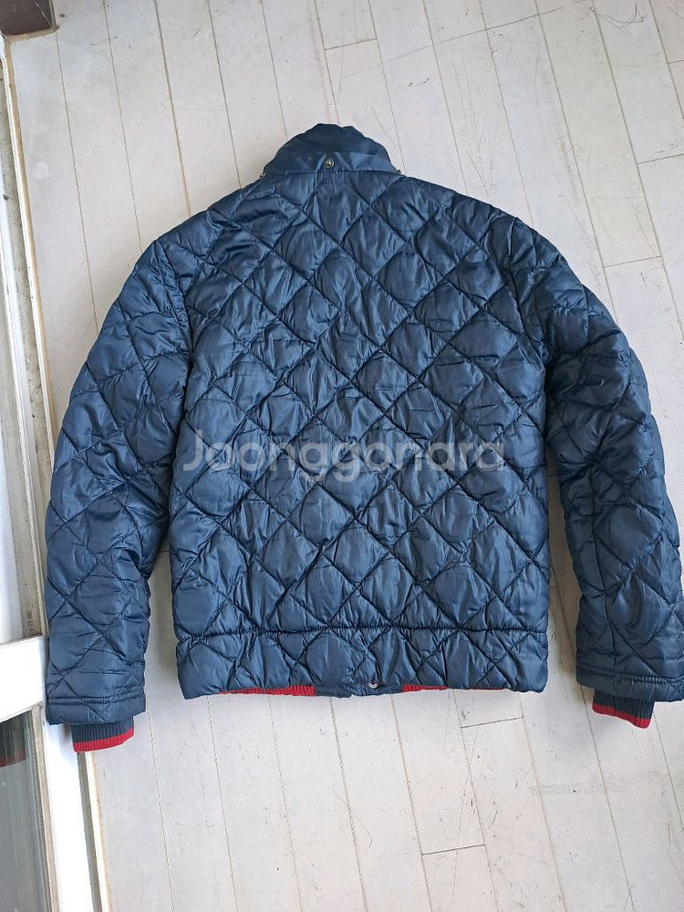 타미힐피거 데님 퀼팅 자켓--4