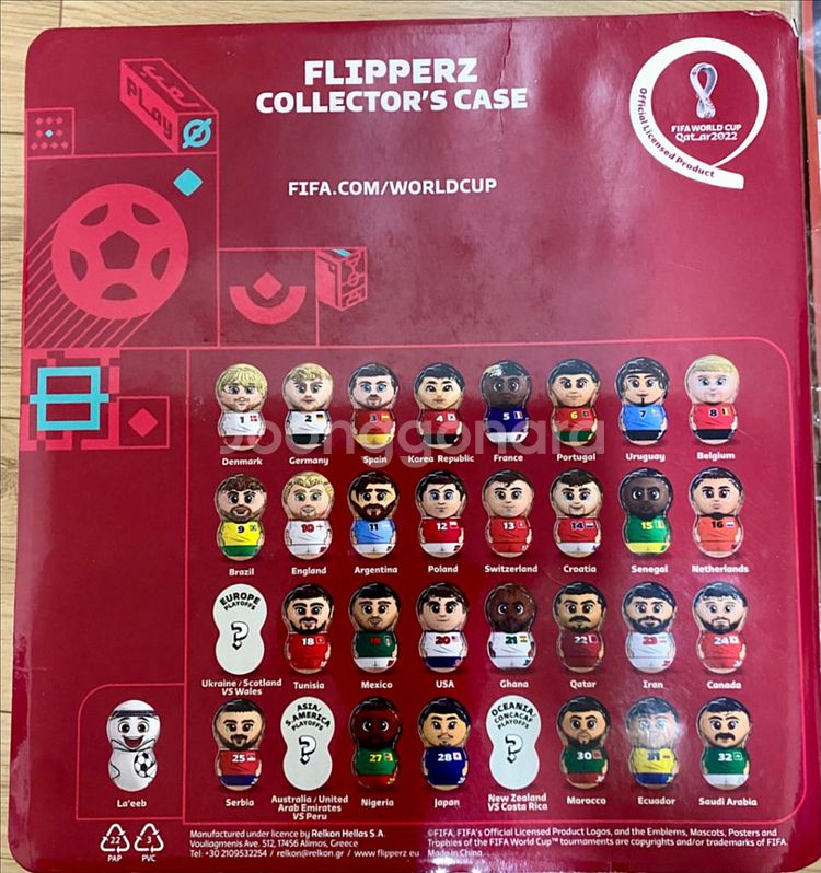 2022년 카타르 월드컵 피파 플리퍼즈 수집품 완성본--5