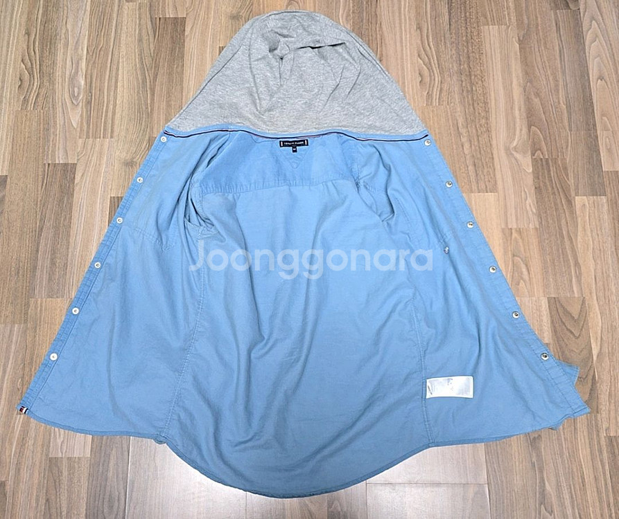 타미힐피거) 코듀로이 후드 셔츠, 164--1