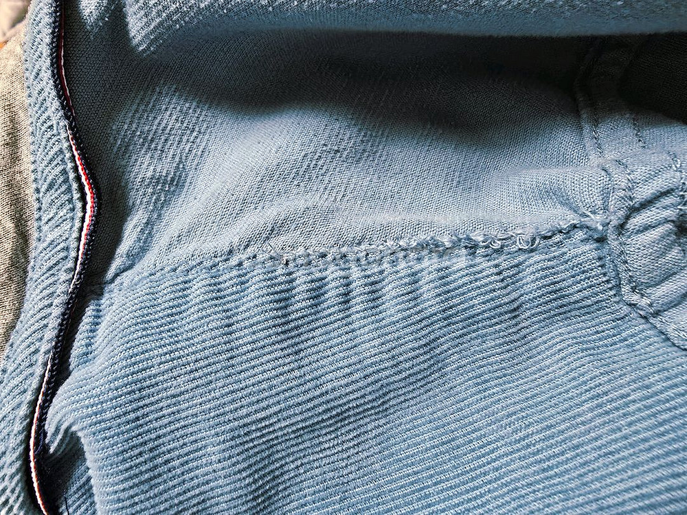 타미힐피거) 코듀로이 후드 셔츠, 164--2