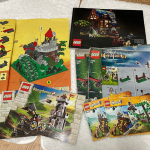 레고 캐슬 반지의 제왕 호빗 설명서 및 벌크 대량 정리