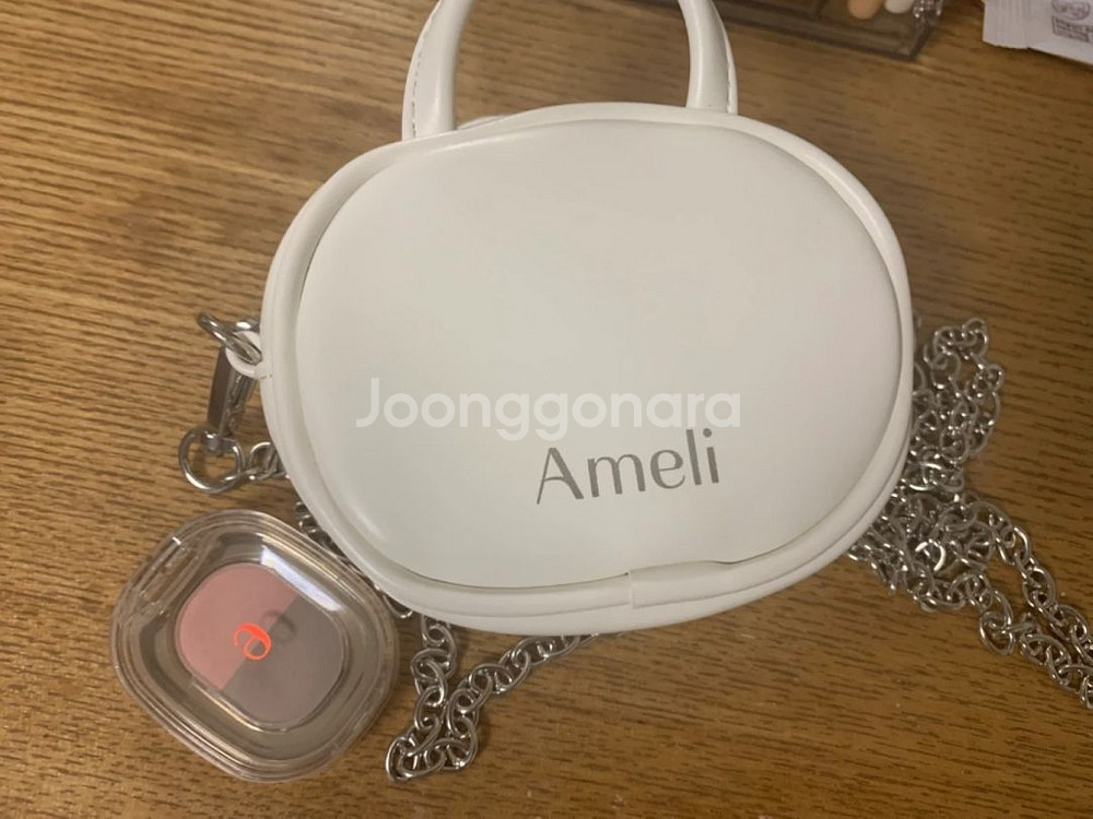 아멜리 듀얼 섀도우 +파우치 미니백--0