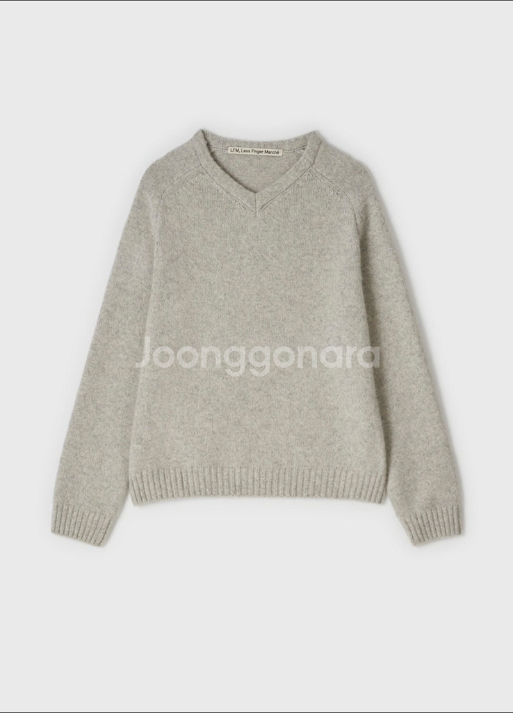lfm alpaca v-neck pullover--1
