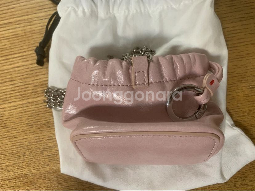 스탠드오일 미니 팡도르 핑크 체인백--1