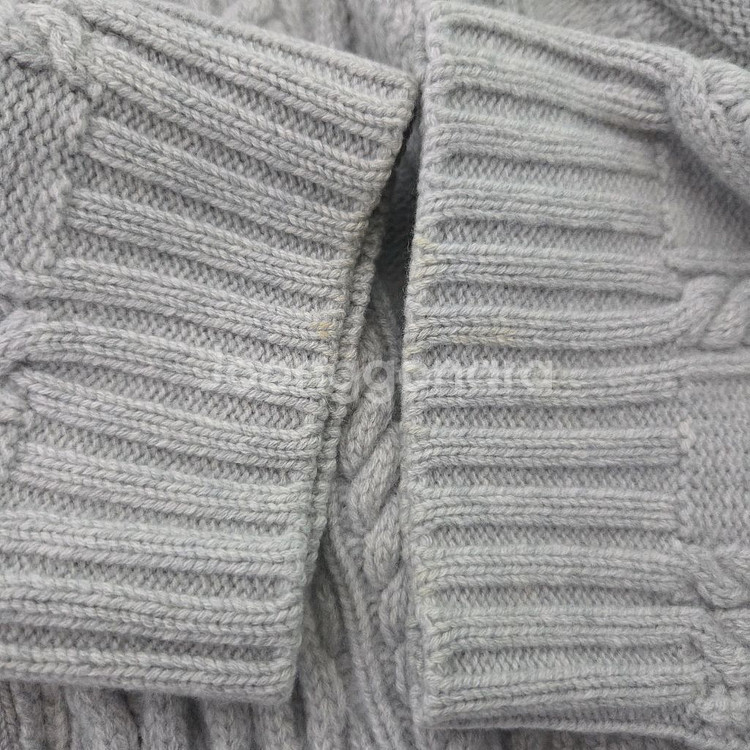 더캐시미어 레이어 니트 점퍼55 랑방 마인 타임 시스템--5