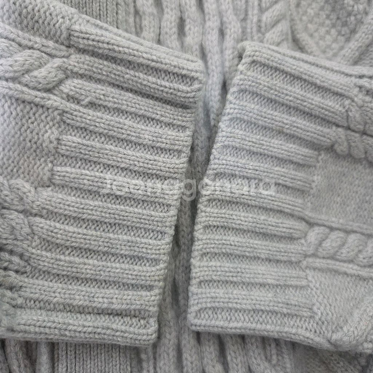 더캐시미어 레이어 니트 점퍼55 랑방 마인 타임 시스템--6