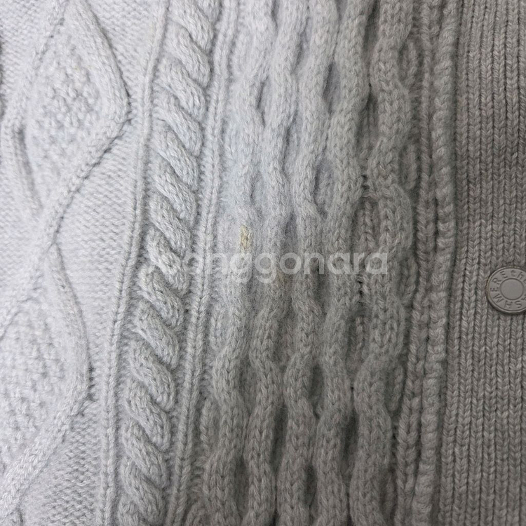 더캐시미어 레이어 니트 점퍼55 랑방 마인 타임 시스템--7