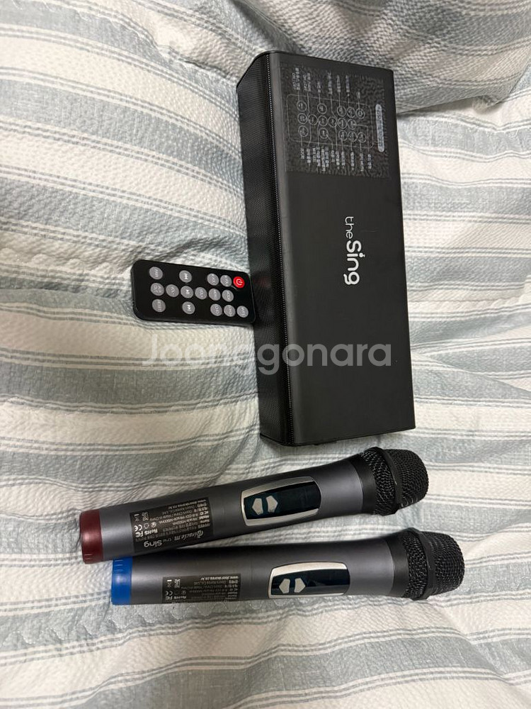 더씽 m200 마이크 2개 + 스피커--0