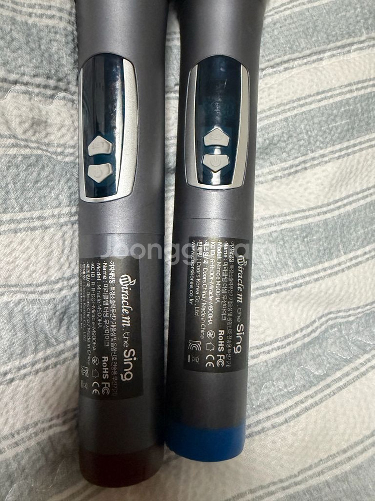 더씽 m200 마이크 2개 + 스피커--2