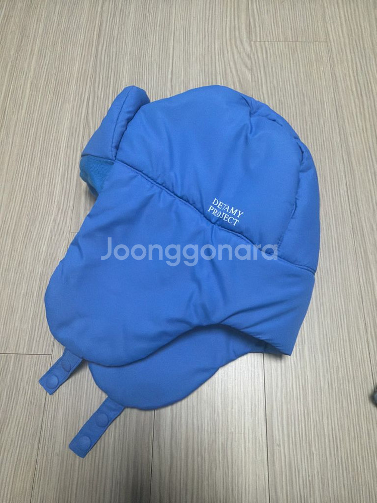 드타미 네모패딩햇 블루 아기--1