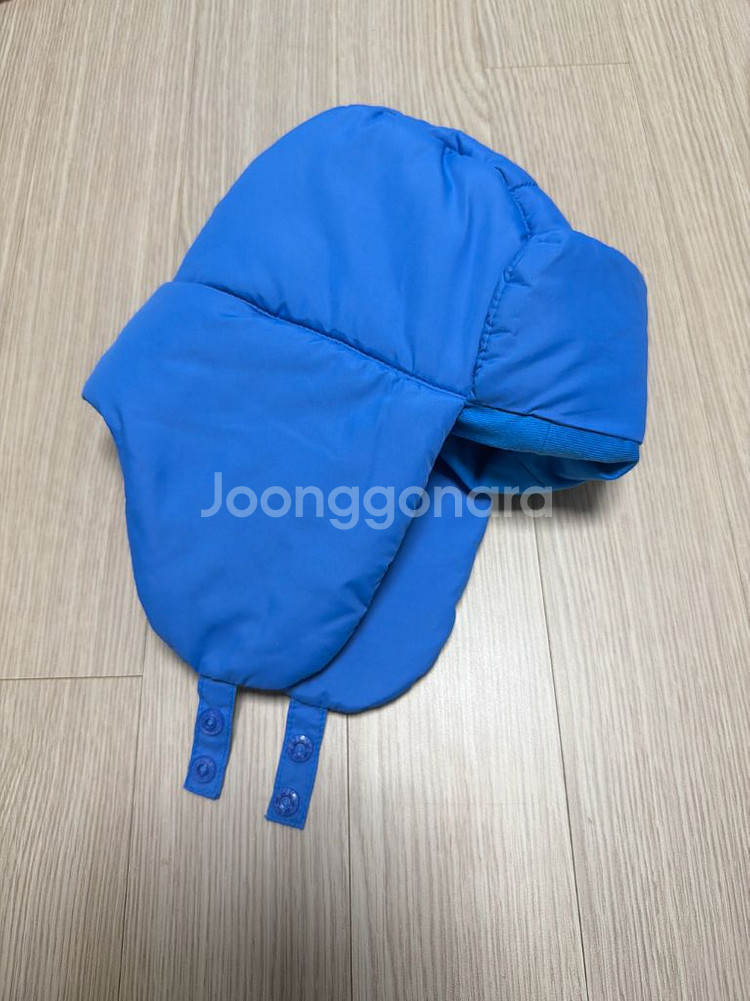 드타미 네모패딩햇 블루 아기--2