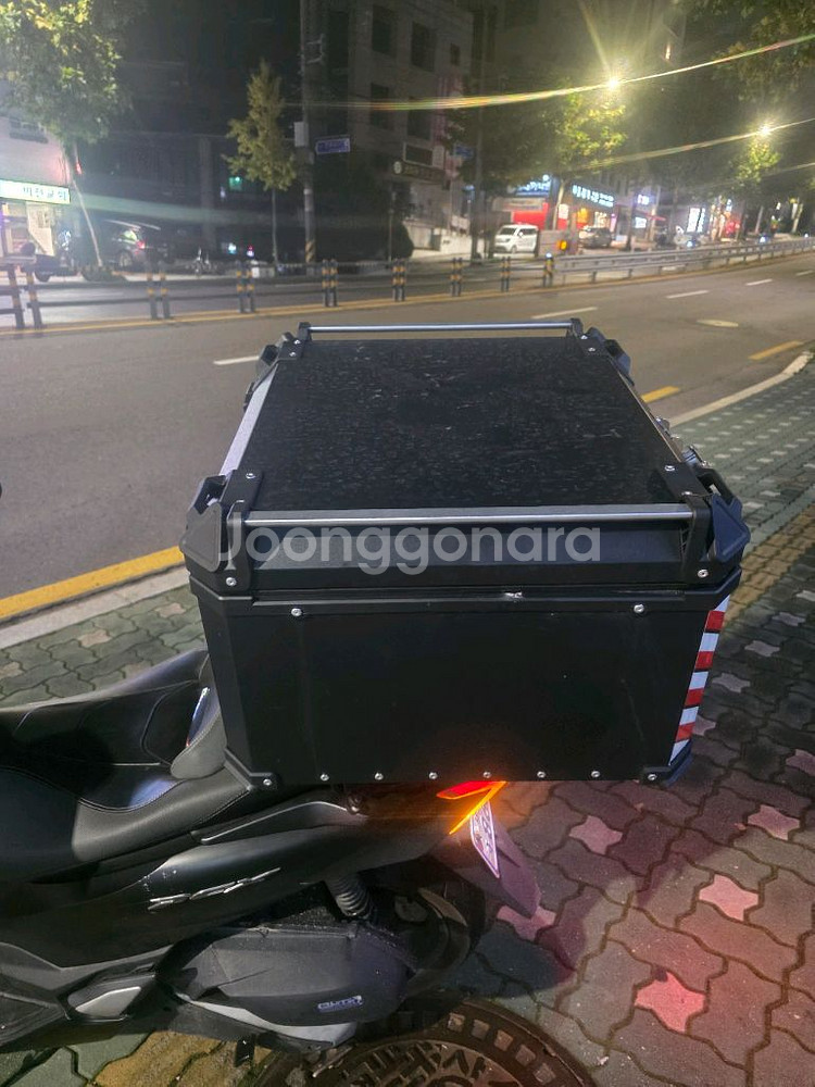 pcx슬라이드짐대 및 탑박스100리터--3