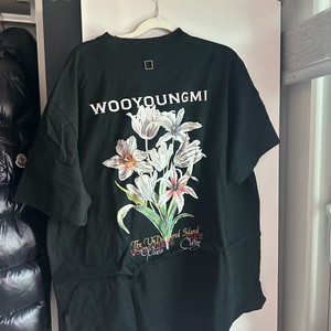 우영미 플라워 반팔 사이즈52