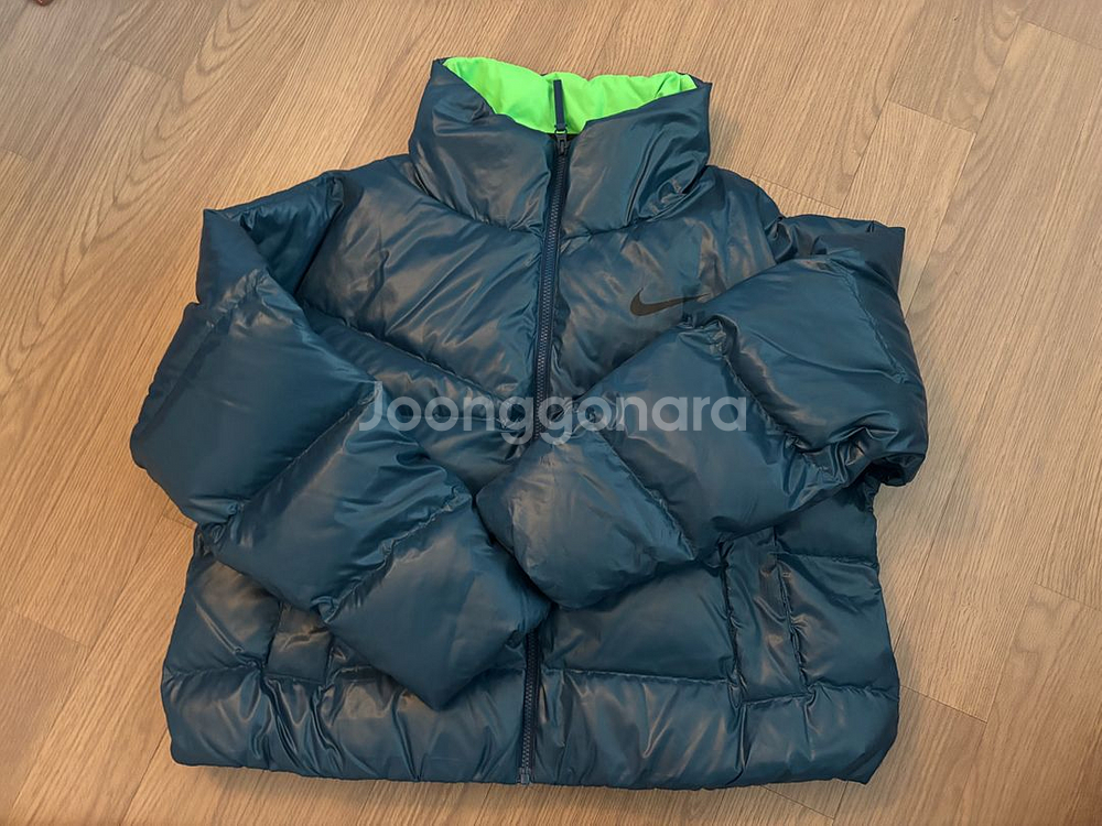 상태최상 나이키 다운필 하이넥 푸퍼패딩 프리사이즈 여성--0