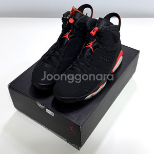 [260] 에어 조던 6 레트로 인프라레드 2019