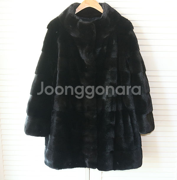 진도모피 밍크코트--0