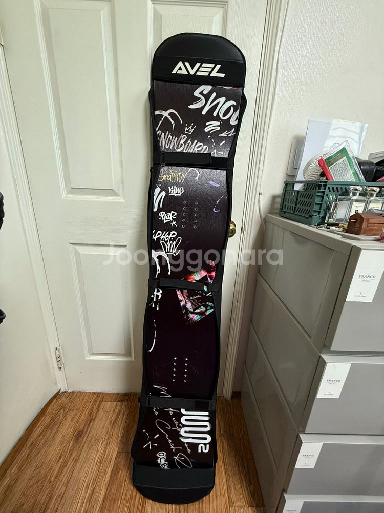 서울22/23 아벨 원티 158 스노우보드 데크 판매!--0