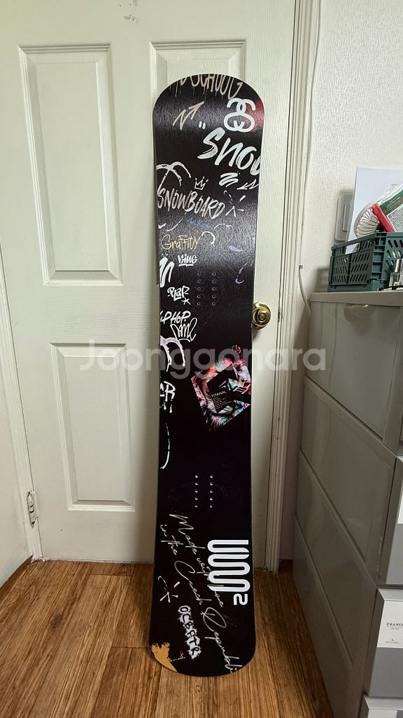 서울22/23 아벨 원티 158 스노우보드 데크 판매!--1